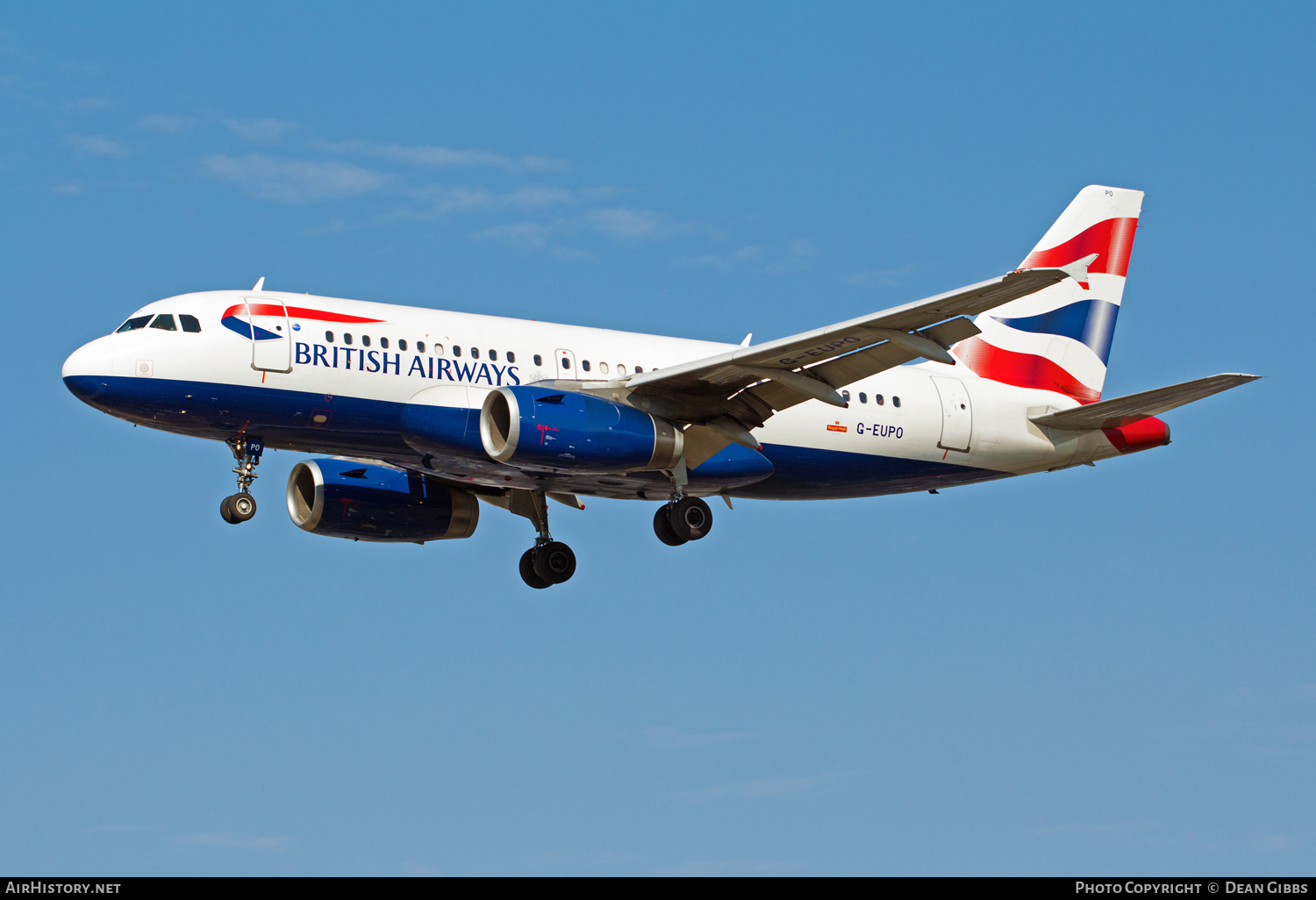 Aircraft Photo of G-EUPO | Airbus A319-131 | British Airways | AirHistory.net #48962