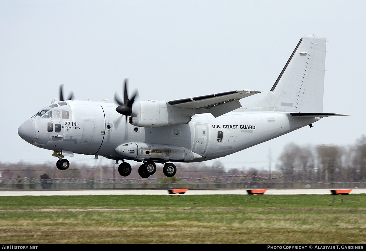 Aircraft Photo of 2714 | Alenia C-27J Spartan | USA - Coast Guard | AirHistory.net #48976