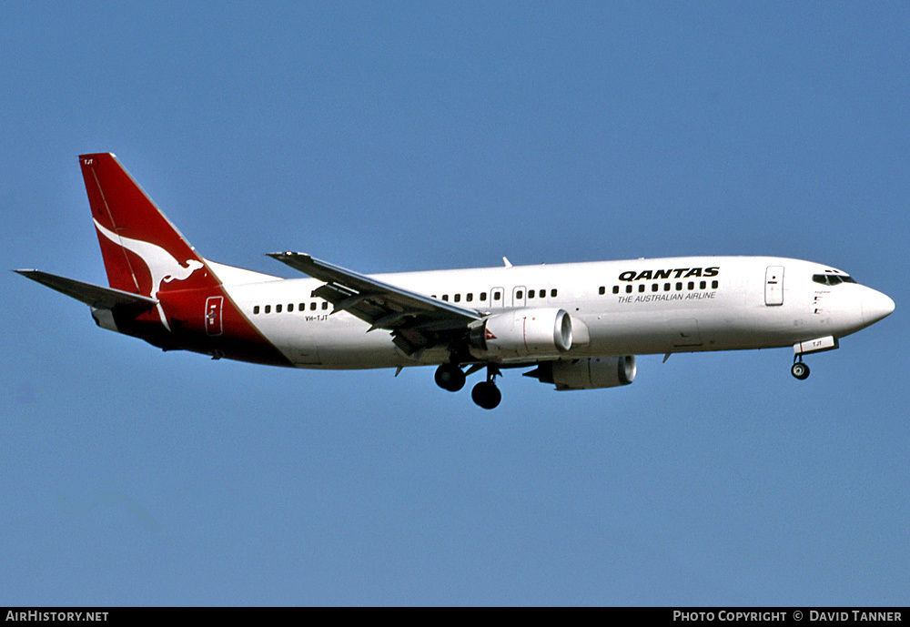 Aircraft Photo of VH-TJT | Boeing 737-476 | Qantas | AirHistory.net #48977