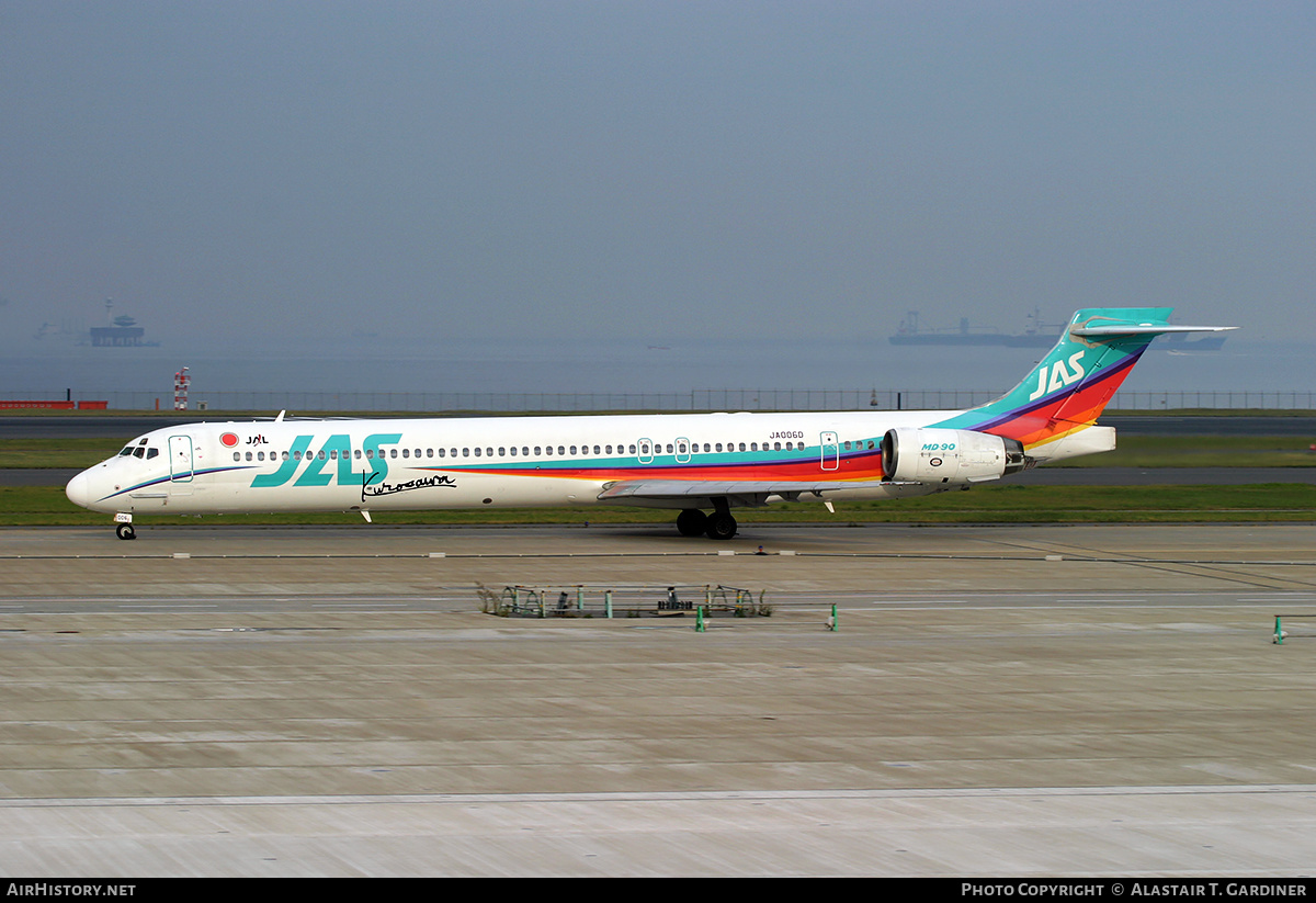 Aircraft Photo of JA006D | McDonnell Douglas MD-90-30 | Japan Air System - JAS | AirHistory.net #48979