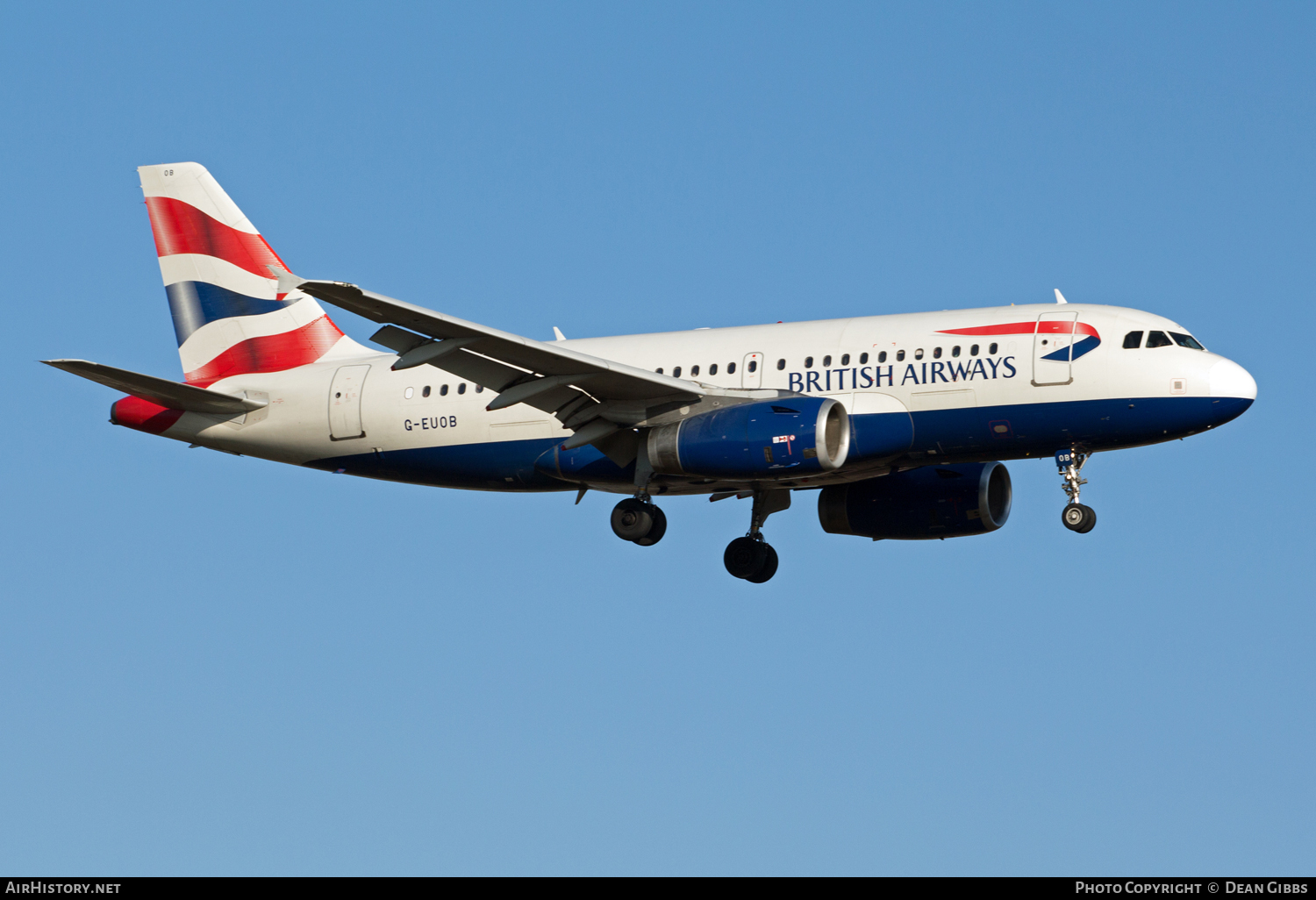 Aircraft Photo of G-EUOB | Airbus A319-131 | British Airways | AirHistory.net #48980