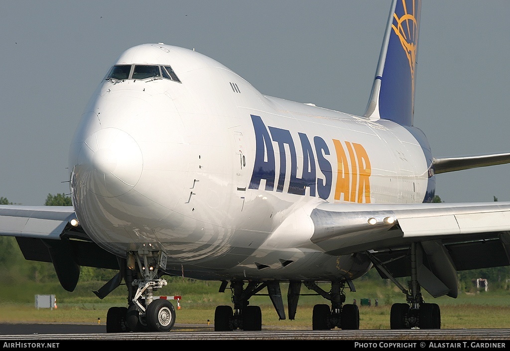 Aircraft Photo of N493MC | Boeing 747-47UF/SCD | Atlas Air | AirHistory.net #48985