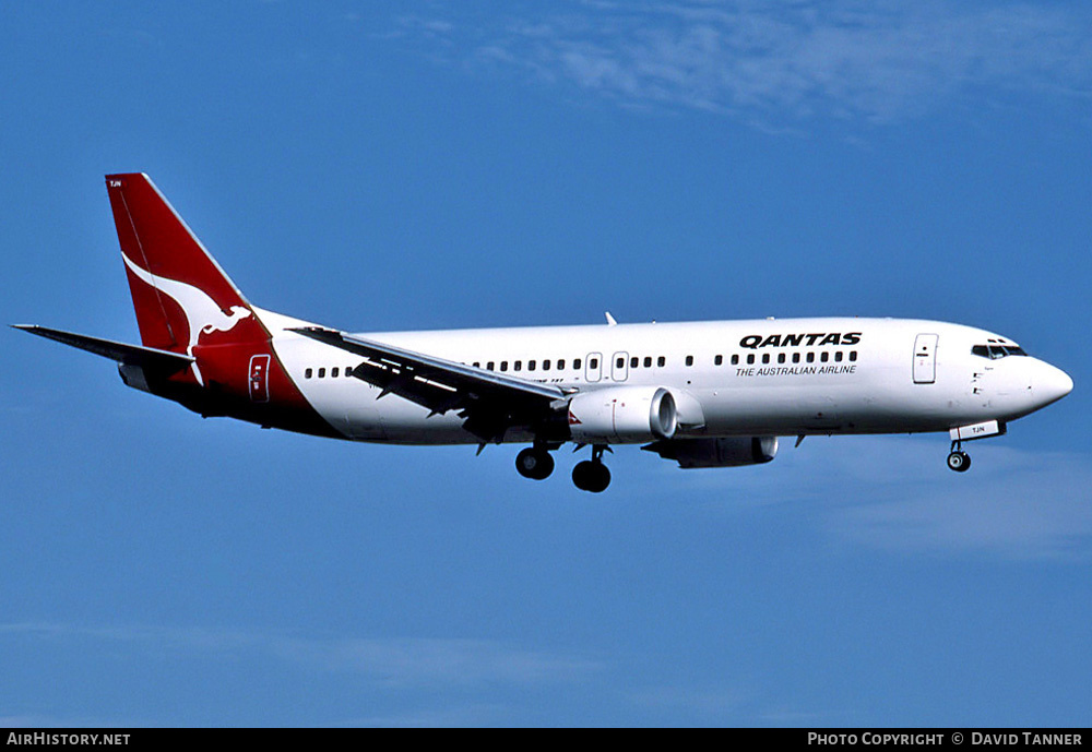 Aircraft Photo of VH-TJH | Boeing 737-476 | Qantas | AirHistory.net #48990