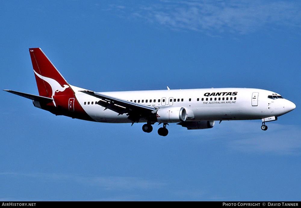 Aircraft Photo of VH-TJH | Boeing 737-476 | Qantas | AirHistory.net #48990
