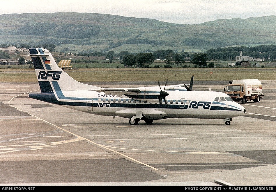 Aircraft Photo of D-BCRN | ATR ATR-42-300 | RFG - Regionalflug | AirHistory.net #48991