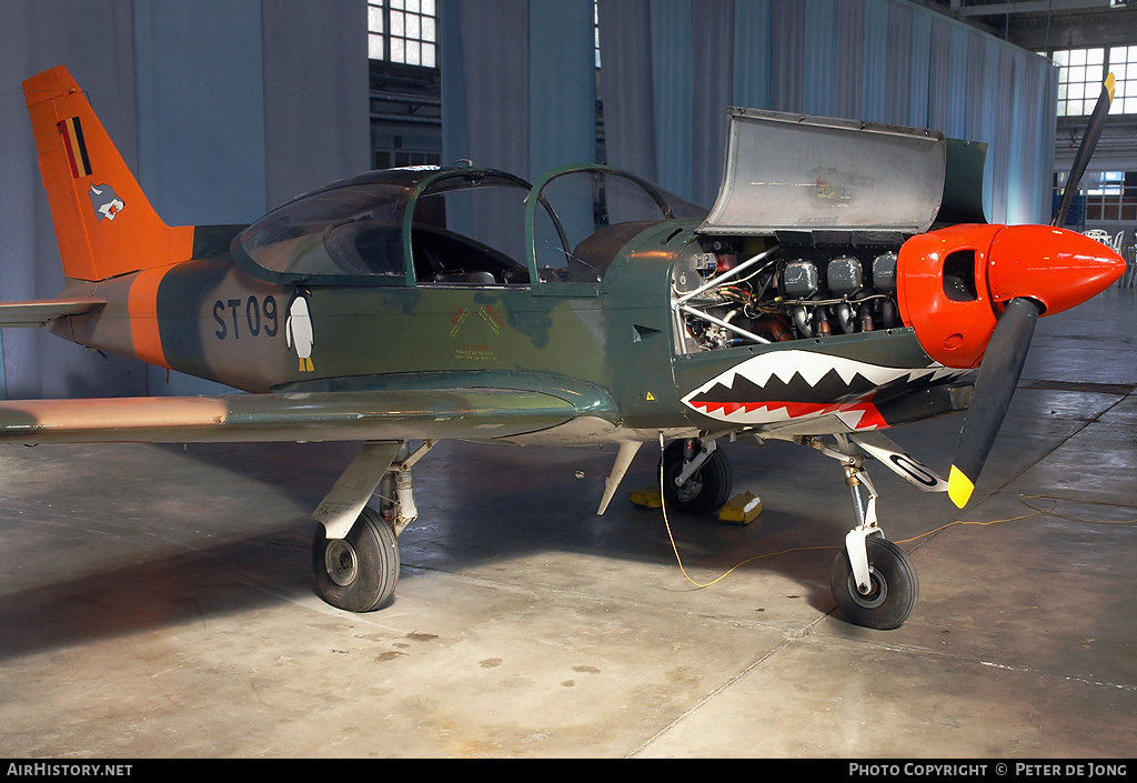 Aircraft Photo of ST-09 | SIAI-Marchetti SF-260M | Belgium - Air Force | AirHistory.net #49006