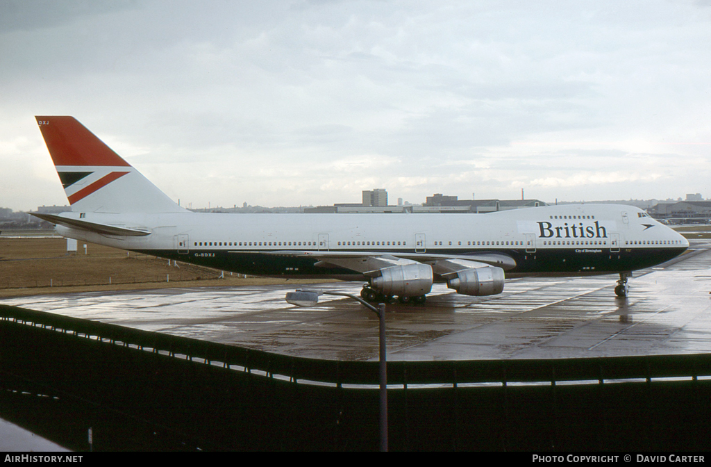 Aircraft Photo of G-BDXJ | Boeing 747-236B | British Airways | AirHistory.net #49011
