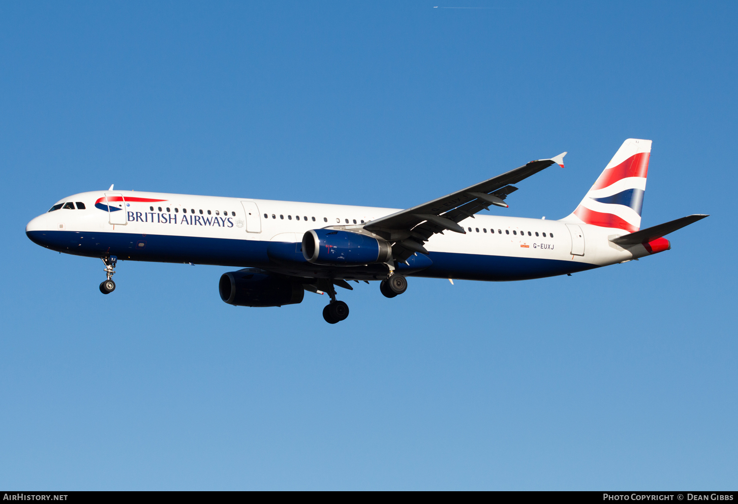 Aircraft Photo of G-EUXJ | Airbus A321-231 | British Airways | AirHistory.net #49013