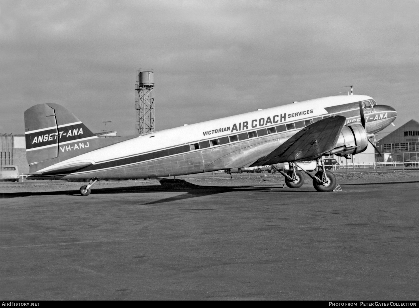 Aircraft Photo of VH-ANJ | Douglas C-47D Skytrain | Ansett-ANA Victorian Air Coach Services | AirHistory.net #49018