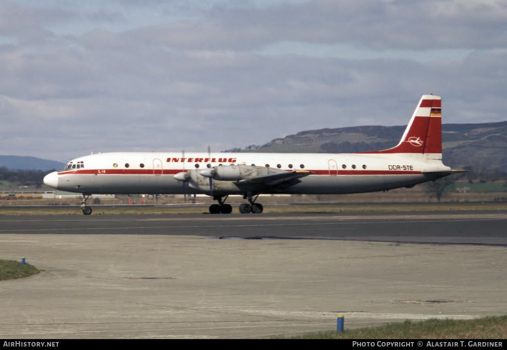 Aircraft Photo of DDR-STE | Ilyushin Il-18V | Interflug | AirHistory.net #49024