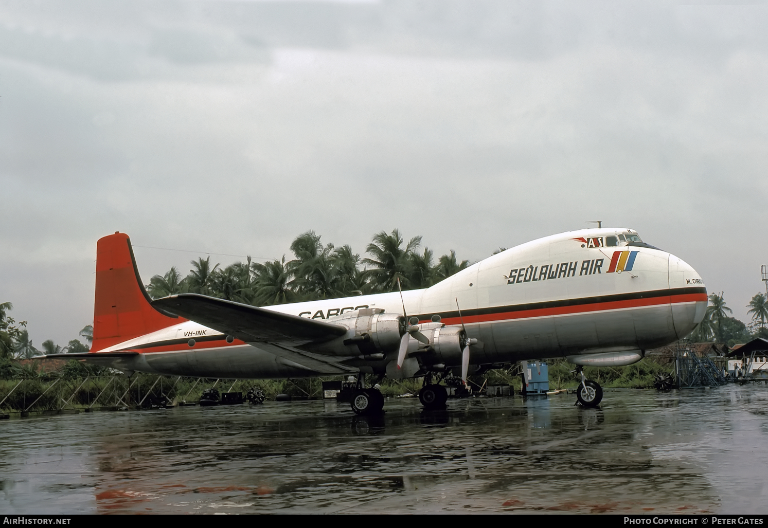 Aircraft Photo of VH-INK | Aviation Traders ATL-98 Carvair | Seulawah Air Service | AirHistory.net #49036