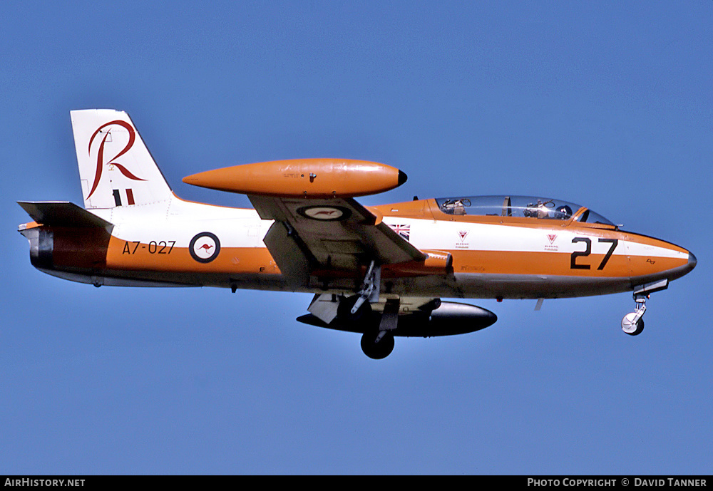 Aircraft Photo of A7-027 | Commonwealth CA-30 (MB-326H) | Australia - Air Force | AirHistory.net #49043