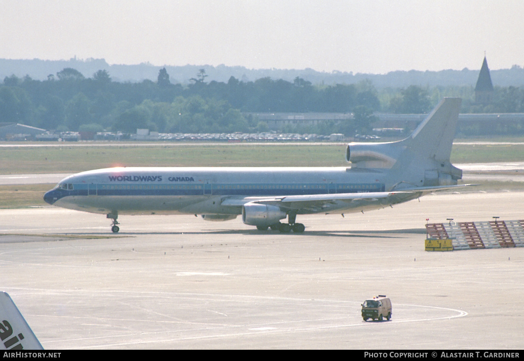 Aircraft Photo of N331EA | Lockheed L-1011-385-1 TriStar 1 | Worldways Canada | AirHistory.net #49047