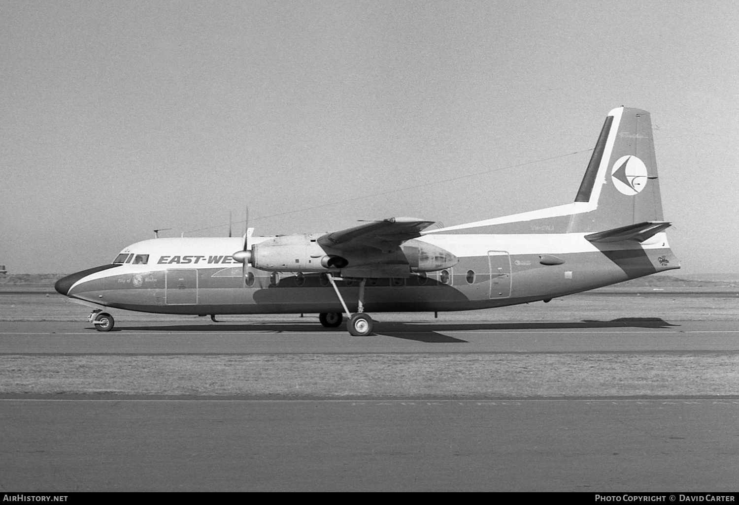 Aircraft Photo of VH-EWJ | Fokker F27-100 Friendship | East-West Airlines | AirHistory.net #49051