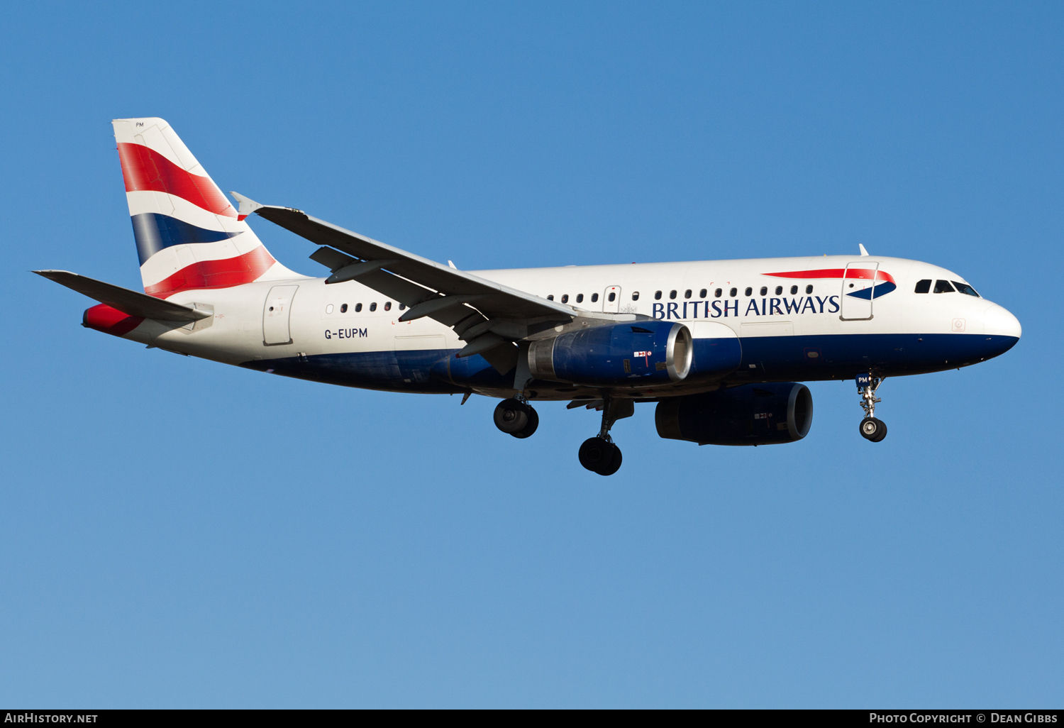 Aircraft Photo of G-EUPM | Airbus A319-131 | British Airways | AirHistory.net #49052