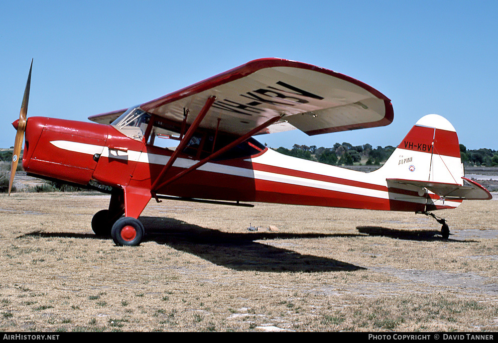 Aircraft Photo of VH-KBV | Auster J-5R Alpine | AirHistory.net #49067