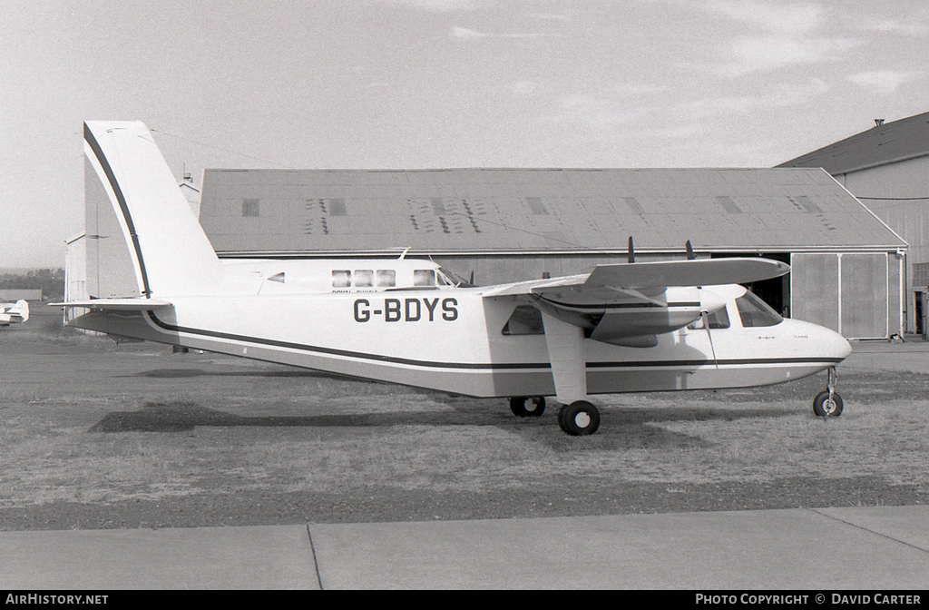 Aircraft Photo of G-BDYS | Britten-Norman BN-2A-20 Islander | AirHistory.net #49078