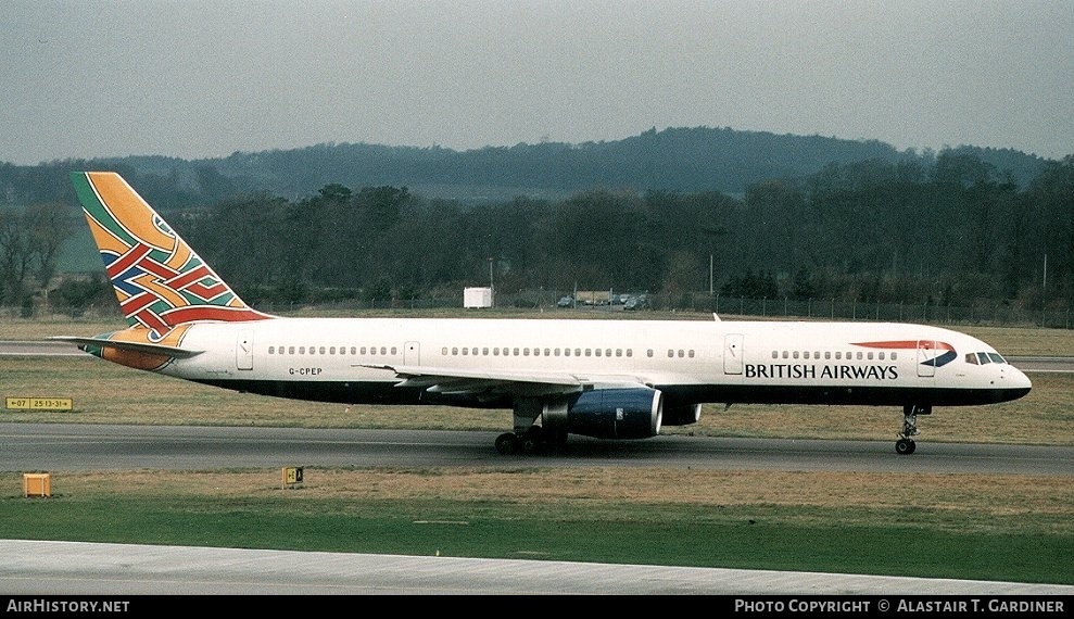Aircraft Photo of G-CPEP | Boeing 757-2Y0 | British Airways | AirHistory.net #49087