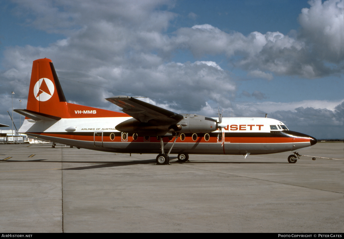 Aircraft Photo of VH-MMS | Fokker F27-200 Friendship | Ansett Airlines of Australia | AirHistory.net #49101