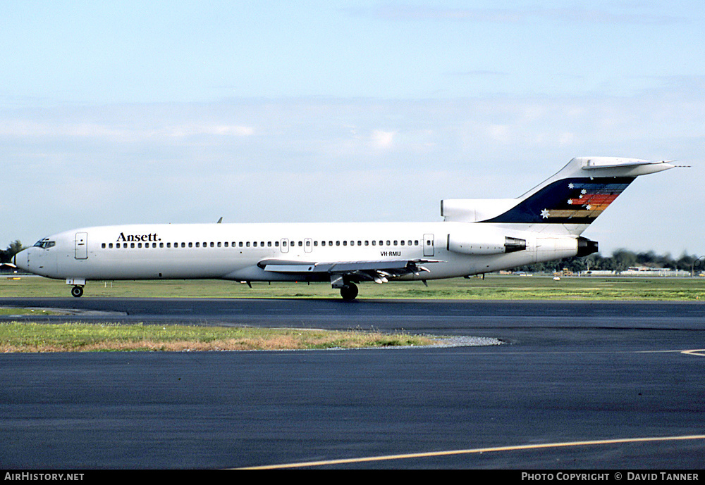 Aircraft Photo of VH-RMU | Boeing 727-277/Adv | Ansett | AirHistory.net #49102