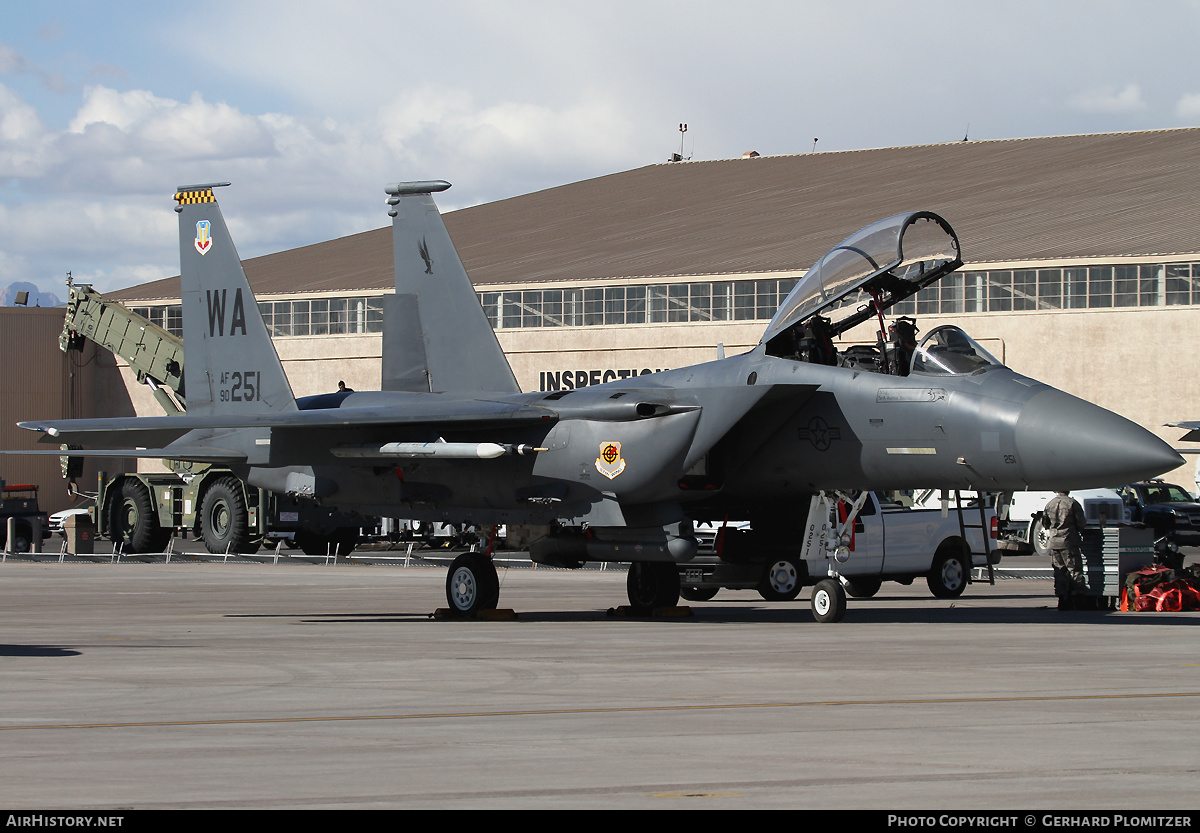 Aircraft Photo of 90-0251 / AF90-251 | McDonnell Douglas F-15E Strike Eagle | USA - Air Force | AirHistory.net #49115