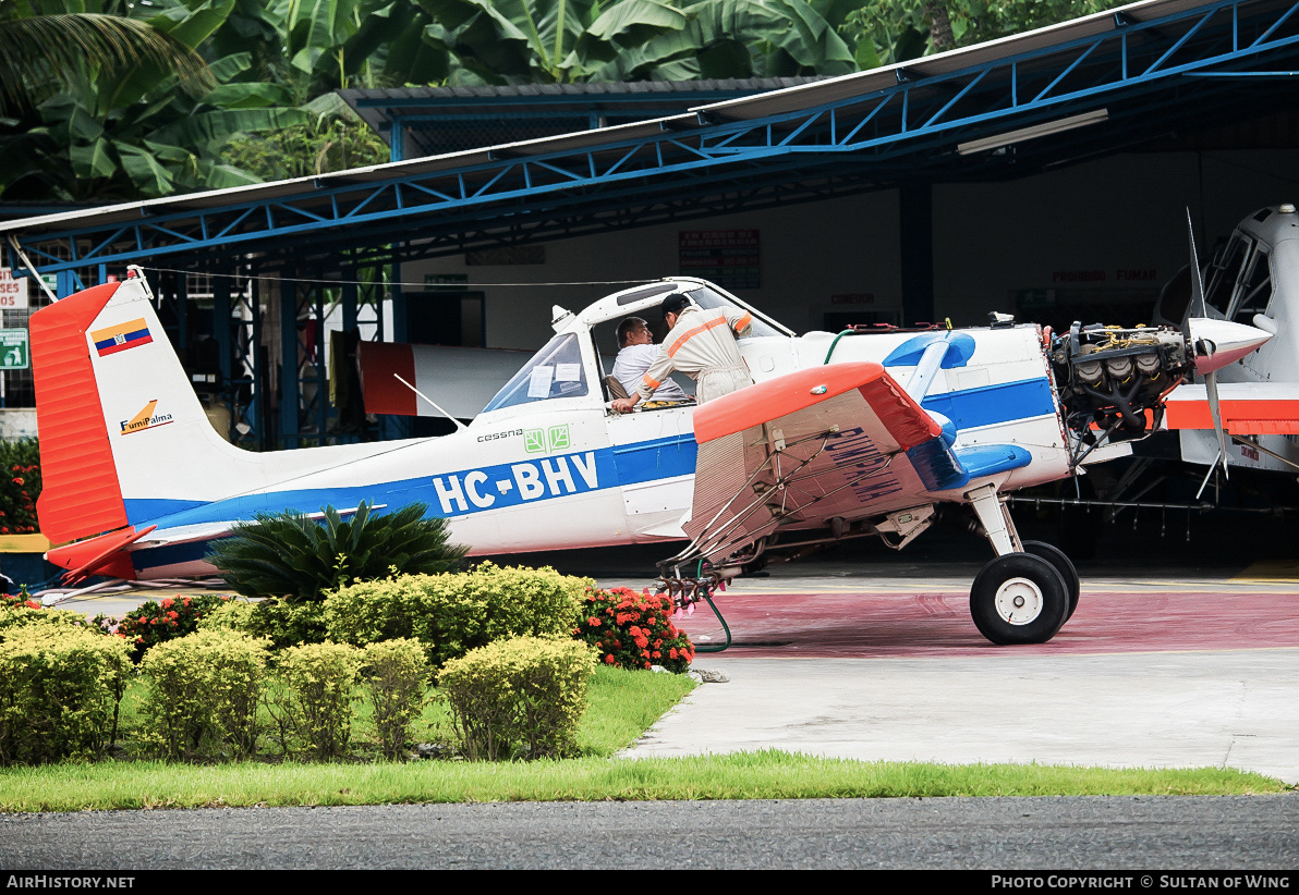 Aircraft Photo of HC-BHV | Cessna A188B AgTruck | Fumipalma | AirHistory.net #49131