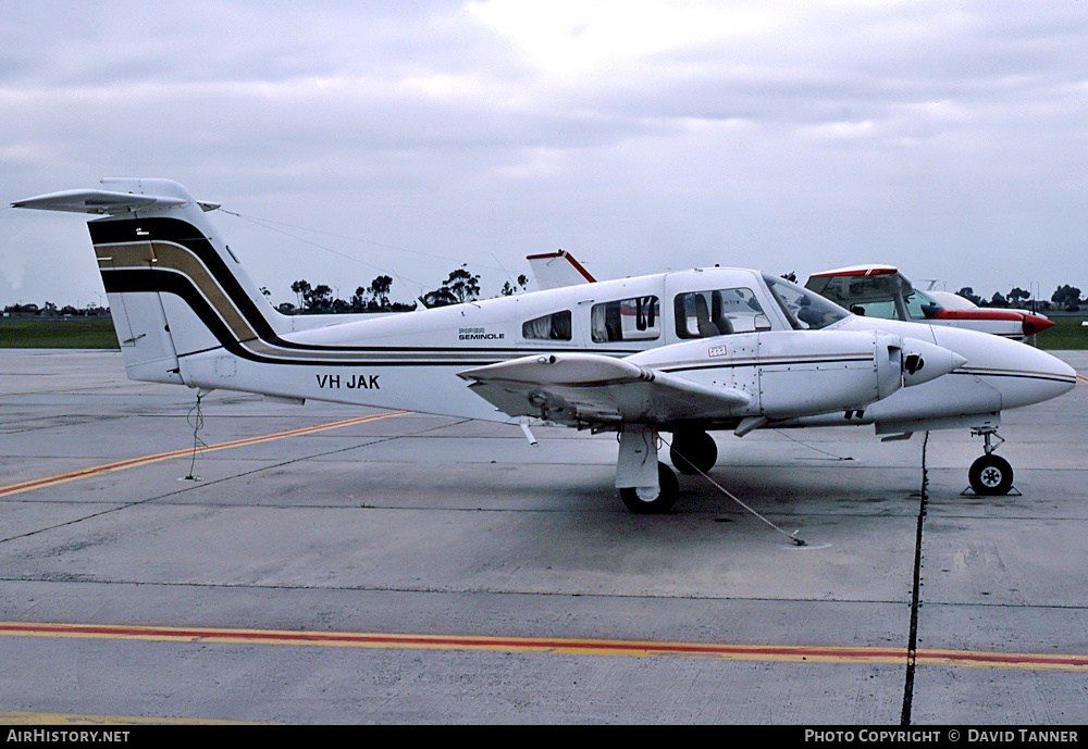 Aircraft Photo of VH-JAK | Piper PA-44-180 Seminole | AirHistory.net #49150