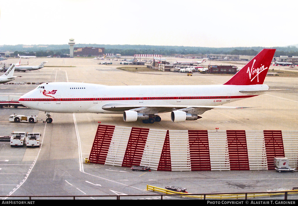 Aircraft Photo of G-VRGN | Boeing 747-212B | Virgin Atlantic Airways | AirHistory.net #49154