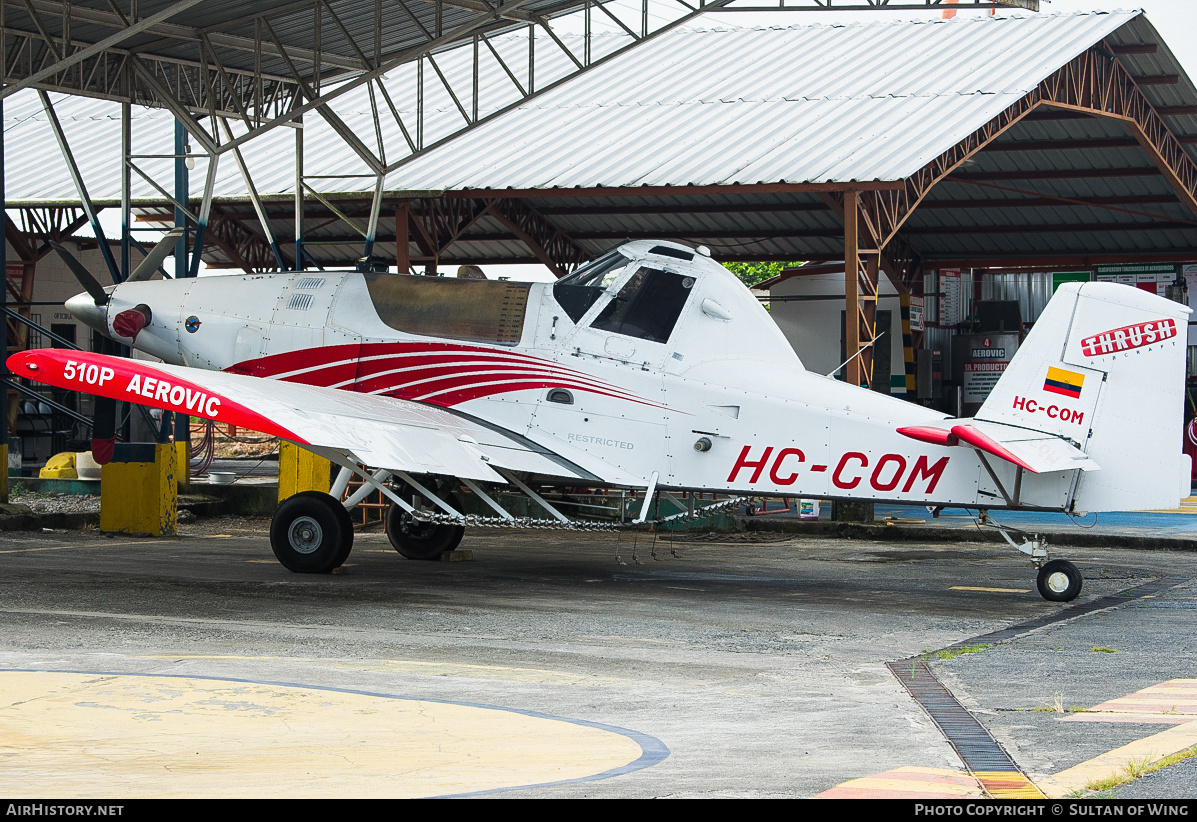 Aircraft Photo of HC-COM | Thrush S2R-T34 Thrush 510P | Aerovic | AirHistory.net #49157