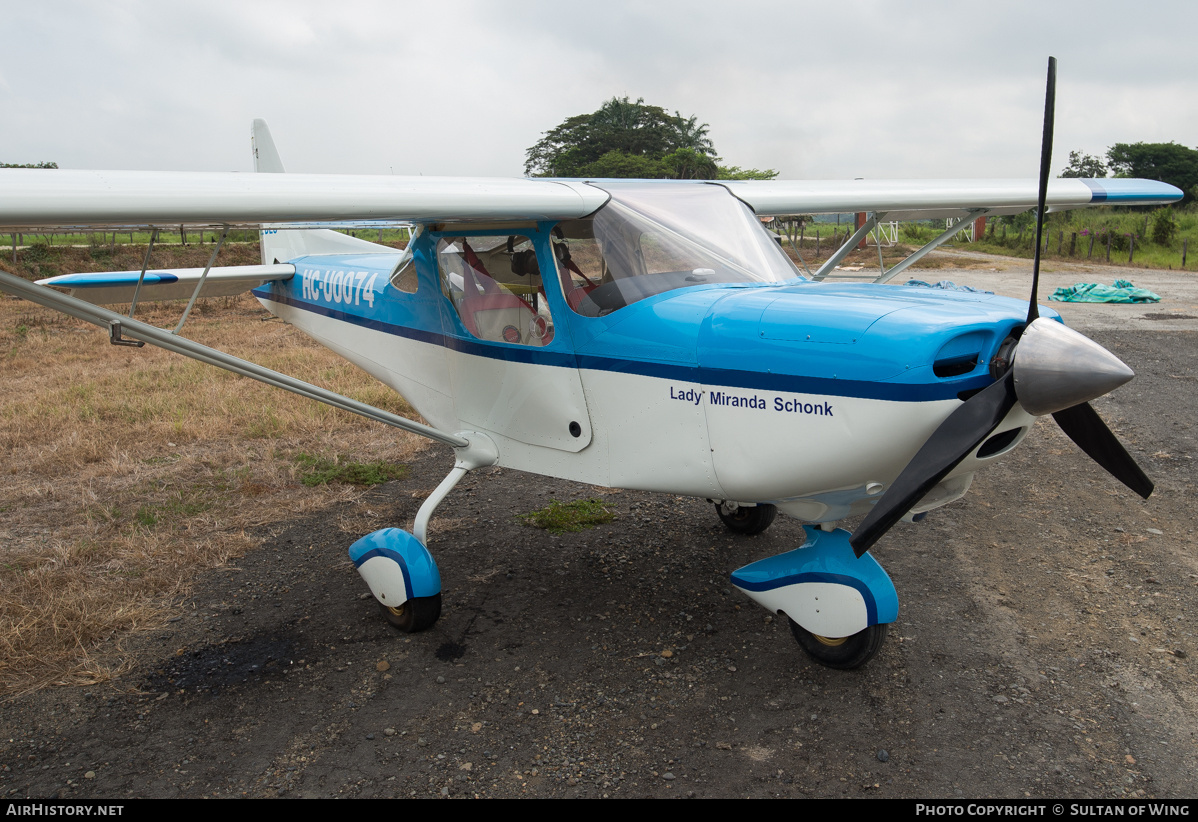 Aircraft Photo of HC-U0074 | AeroAndina MXP-150 Patriot | Aeroclub Los Rebeldes | AirHistory.net #49173
