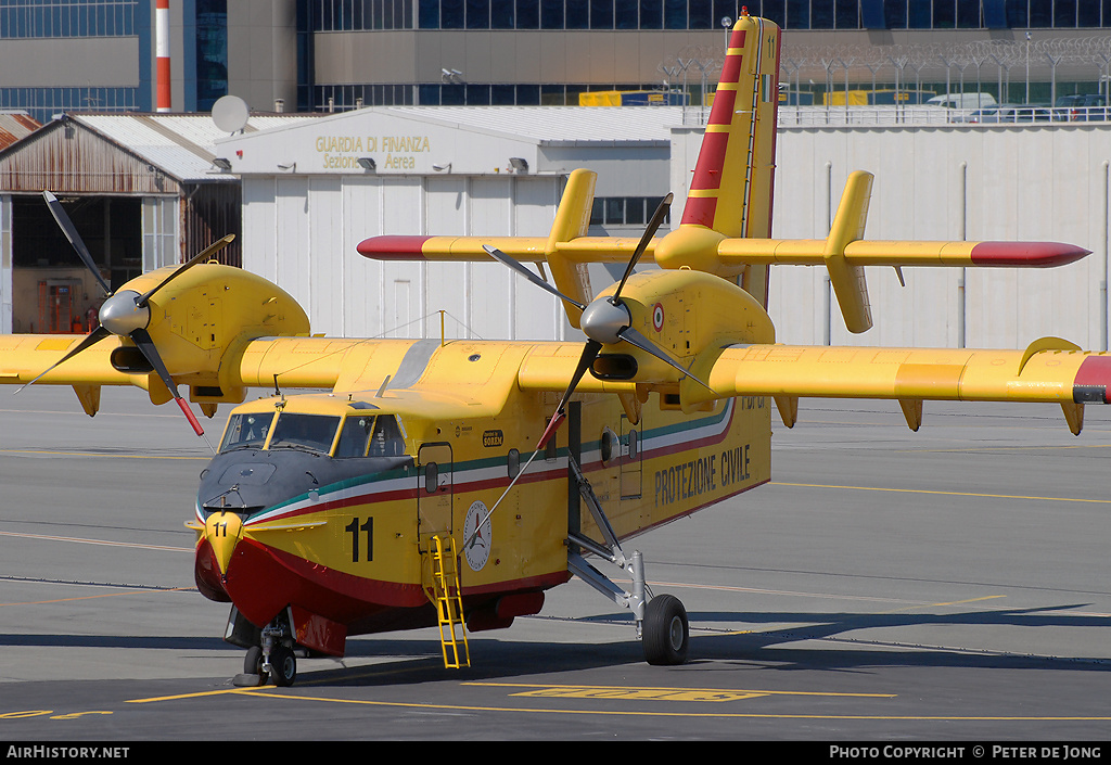 Aircraft Photo of I-DPCP | Canadair CL-415 (CL-215-6B11) | Protezione Civile | AirHistory.net #49185