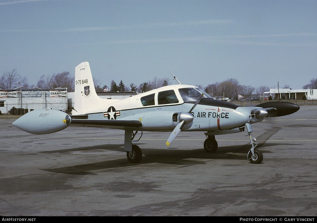 Aircraft Photo of 57-5848 / 0-75848 | Cessna U-3A Blue Canoe (310A/L-27A) | USA - Air Force | AirHistory.net #49207