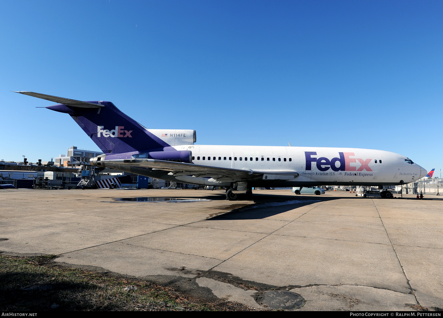 Aircraft Photo of N114FE | Boeing 727-24C | Fedex - Federal Express | AirHistory.net #49233