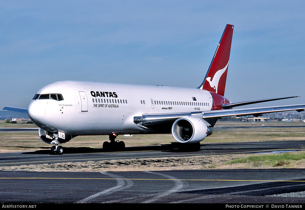 Aircraft Photo of VH-EAQ | Boeing 767-238/ER | Qantas | AirHistory.net #49238