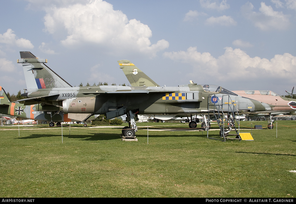 Aircraft Photo of XX955 | Sepecat Jaguar GR1A | UK - Air Force | AirHistory.net #49250