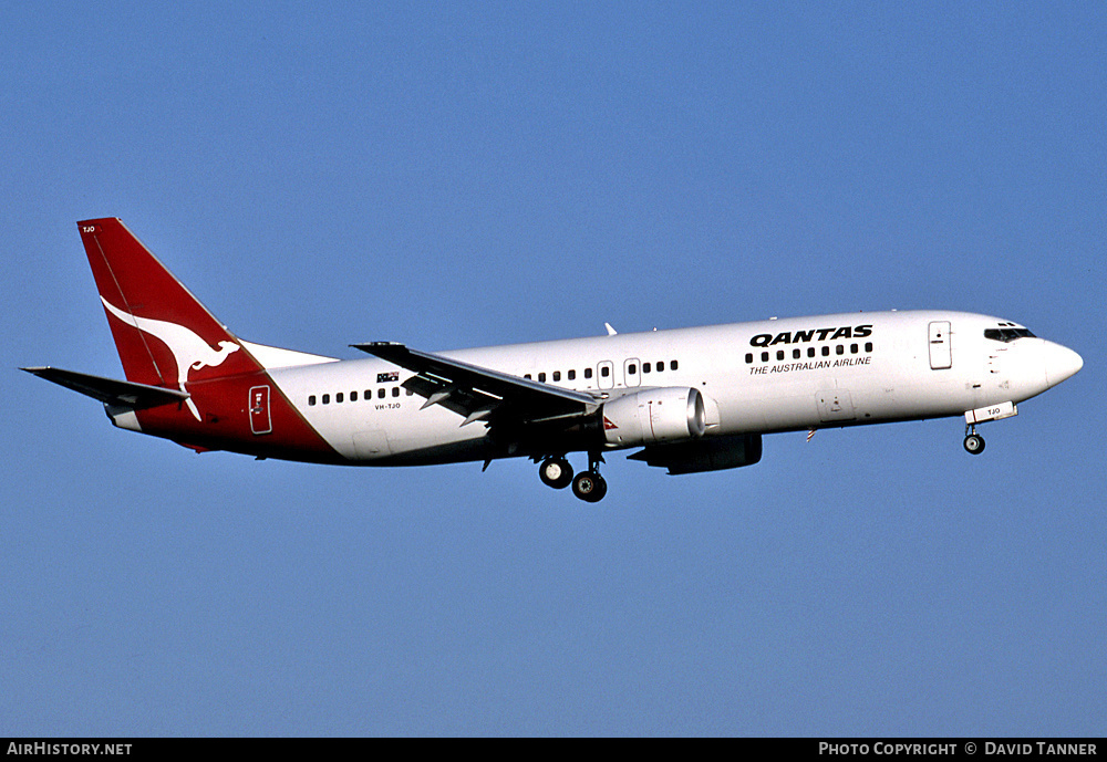 Aircraft Photo of VH-TJO | Boeing 737-476 | Qantas | AirHistory.net #49257