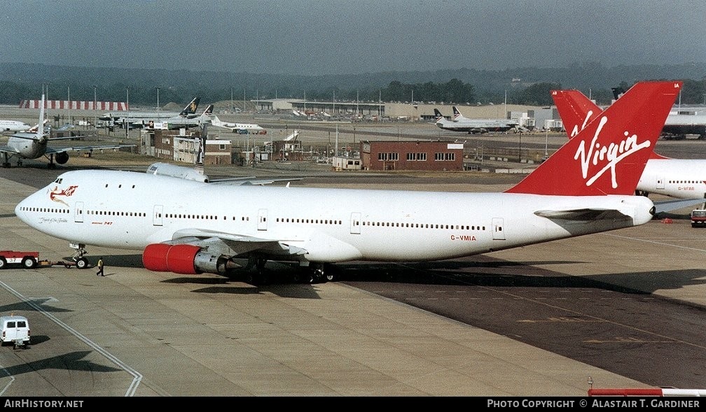 Aircraft Photo of G-VMIA | Boeing 747-123 | Virgin Atlantic Airways | AirHistory.net #49266
