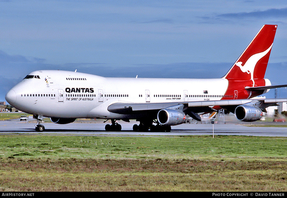 Aircraft Photo of VH-EBS | Boeing 747-238B | Qantas | AirHistory.net #49269