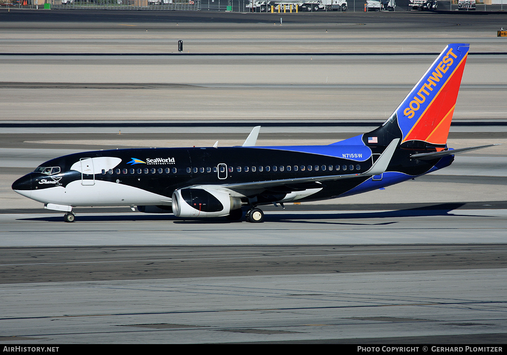 Aircraft Photo of N715SW | Boeing 737-7H4 | Southwest Airlines | AirHistory.net #49278