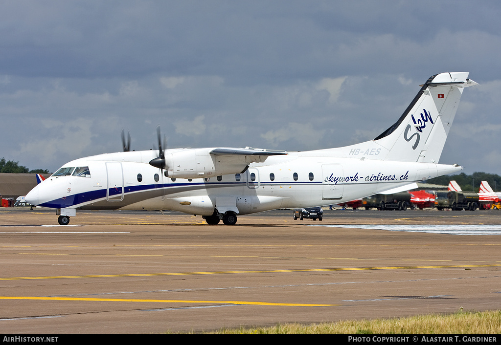 Aircraft Photo of HB-AES | Dornier 328-110 | SkyWork Airlines | AirHistory.net #49282