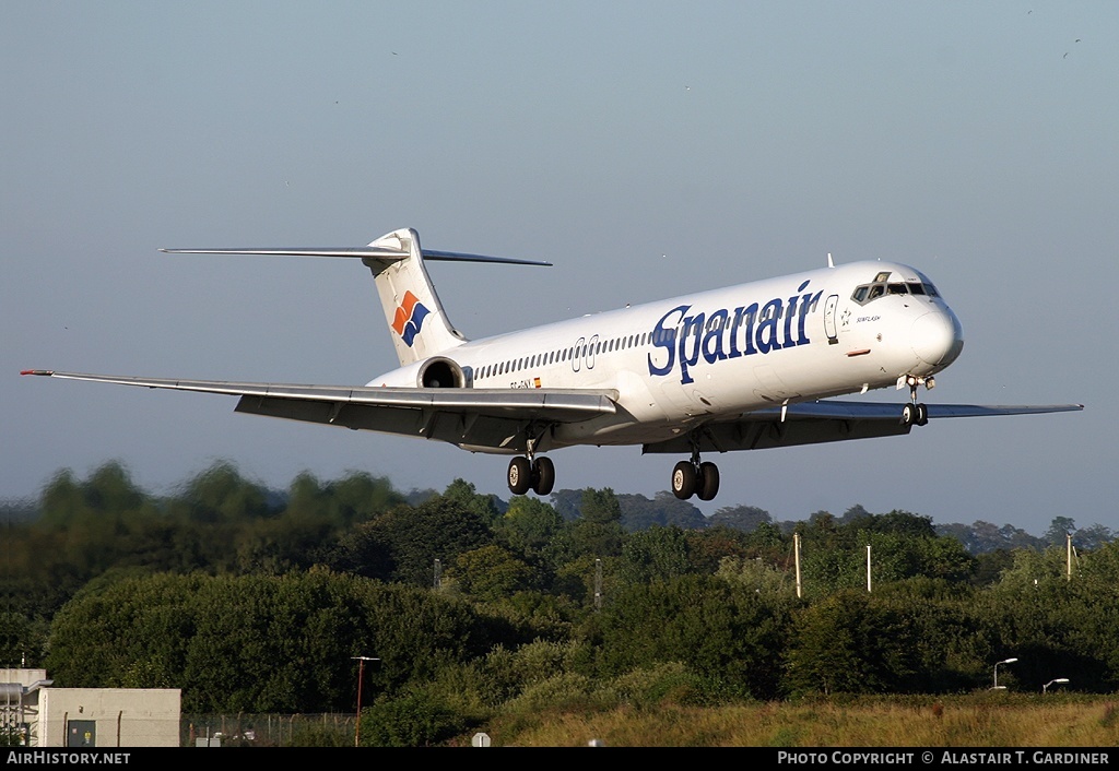 Aircraft Photo of EC-GNY | McDonnell Douglas MD-83 (DC-9-83) | Spanair | AirHistory.net #49285