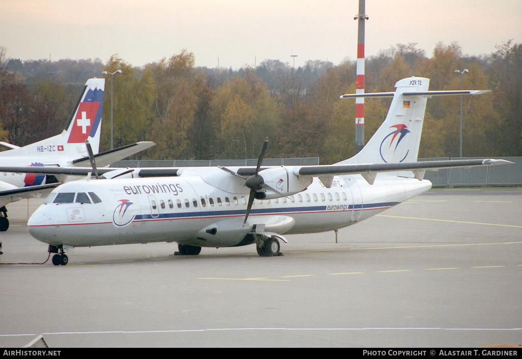 Aircraft Photo of D-ANFC | ATR ATR-72-202 | Eurowings | AirHistory.net #49288