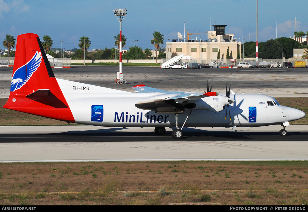 Aircraft Photo of PH-LMB | Fokker 50/F | MiniLiner | AirHistory.net #49296