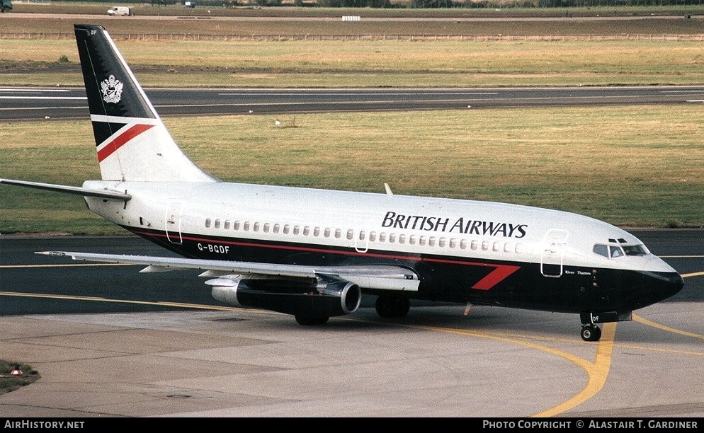 Aircraft Photo of G-BGDF | Boeing 737-236/Adv | British Airways | AirHistory.net #49302