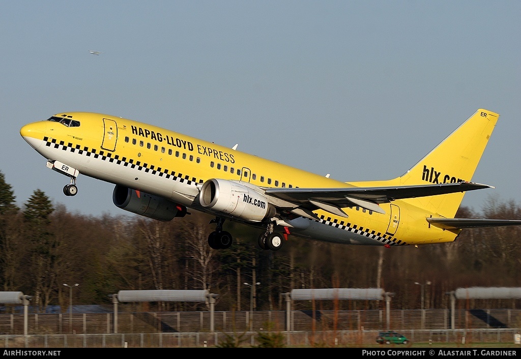 Aircraft Photo of D-AGER | Boeing 737-75B | Hapag-Lloyd Express | AirHistory.net #49309