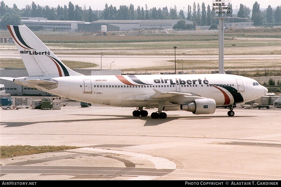 Aircraft Photo of F-GHEJ | Airbus A310-324 | Air Liberté | AirHistory.net #49311