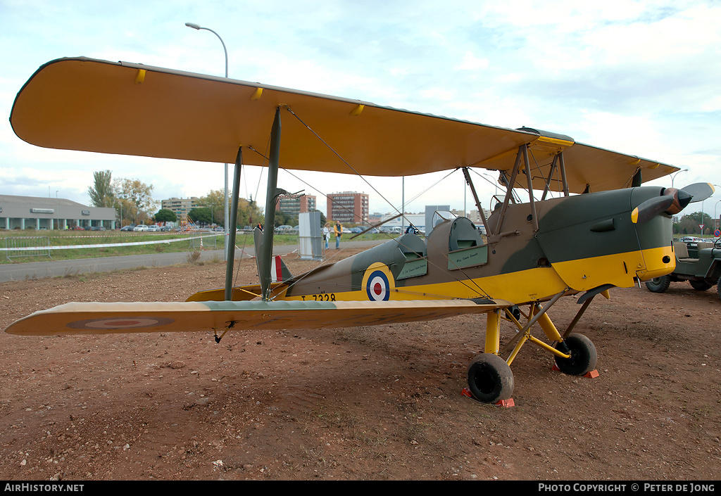 Aircraft Photo of EC-LDC / T7328 | De Havilland D.H. 82A Tiger Moth II | UK - Air Force | AirHistory.net #49314