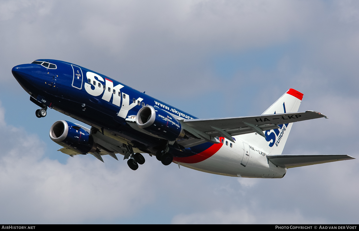 Aircraft Photo of HA-LKP | Boeing 737-5Y0 | SkyEurope Airlines | AirHistory.net #49319