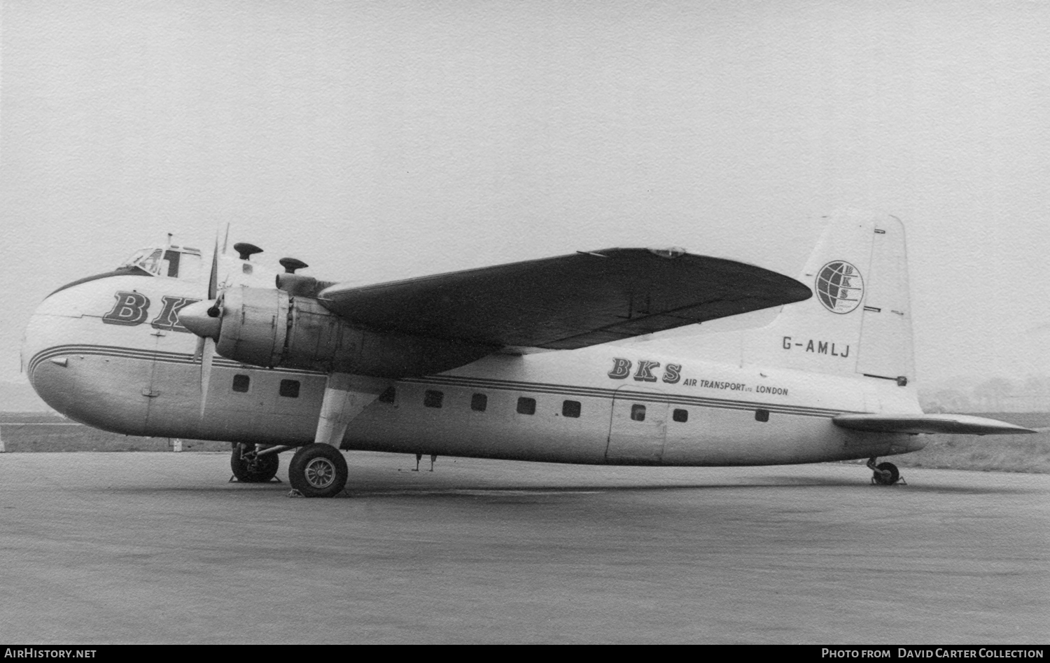 Aircraft Photo of G-AMLJ | Bristol 170 Freighter Mk31E | BKS Air Transport | AirHistory.net #49324