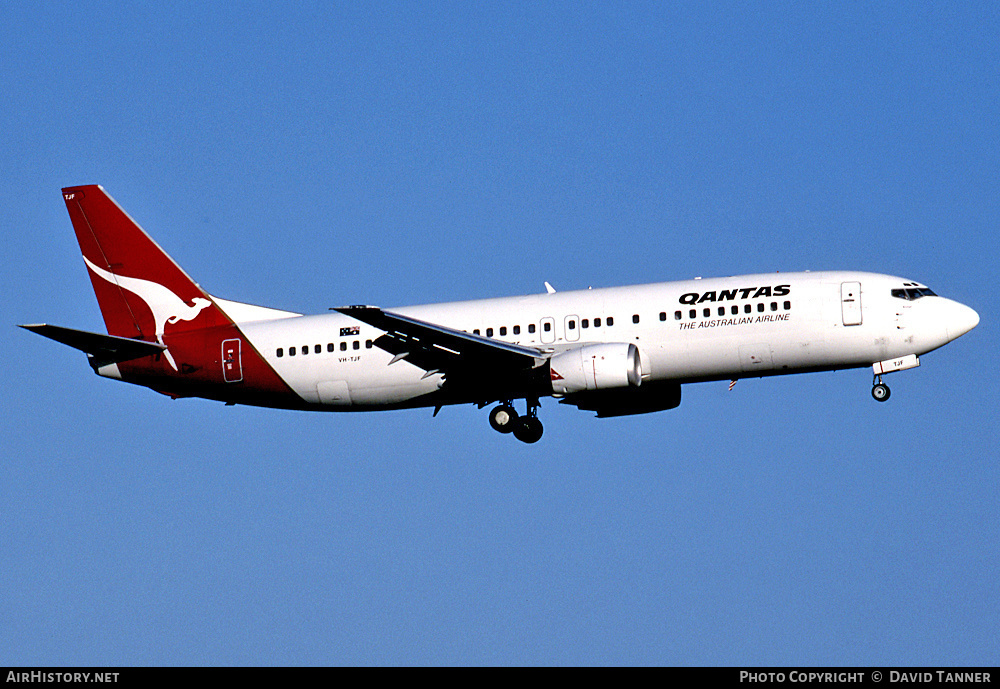 Aircraft Photo of VH-TJF | Boeing 737-476 | Qantas | AirHistory.net #49327